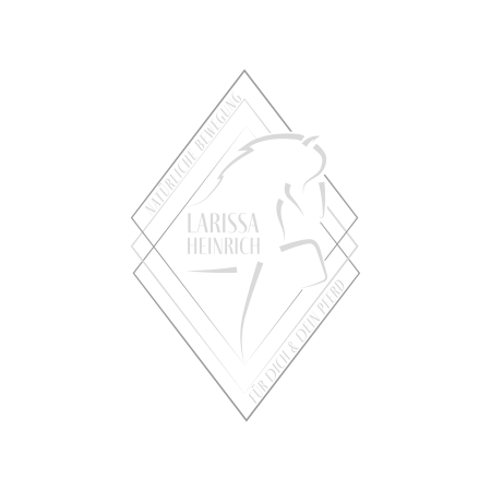 Logo Larissa Heinrich Negativ Slogan